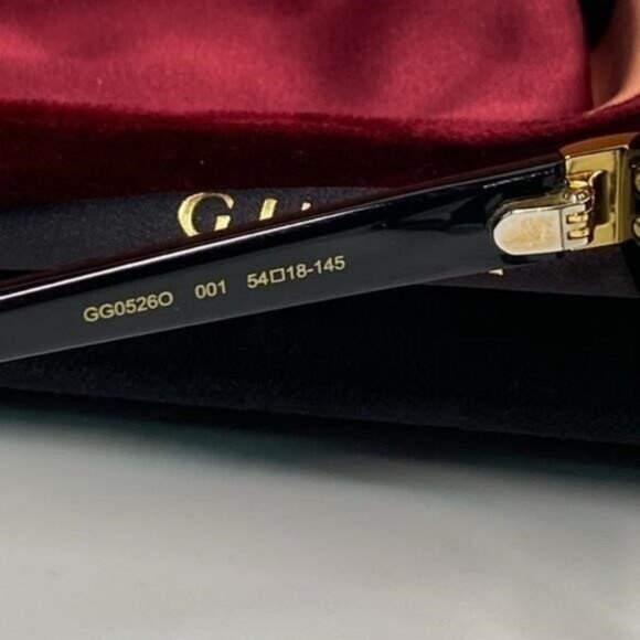 💯- Gucci Eyeglasses Web GG0526O GG/0526/O 002 Havana Optical Frame 54… - Picture 10 of 10